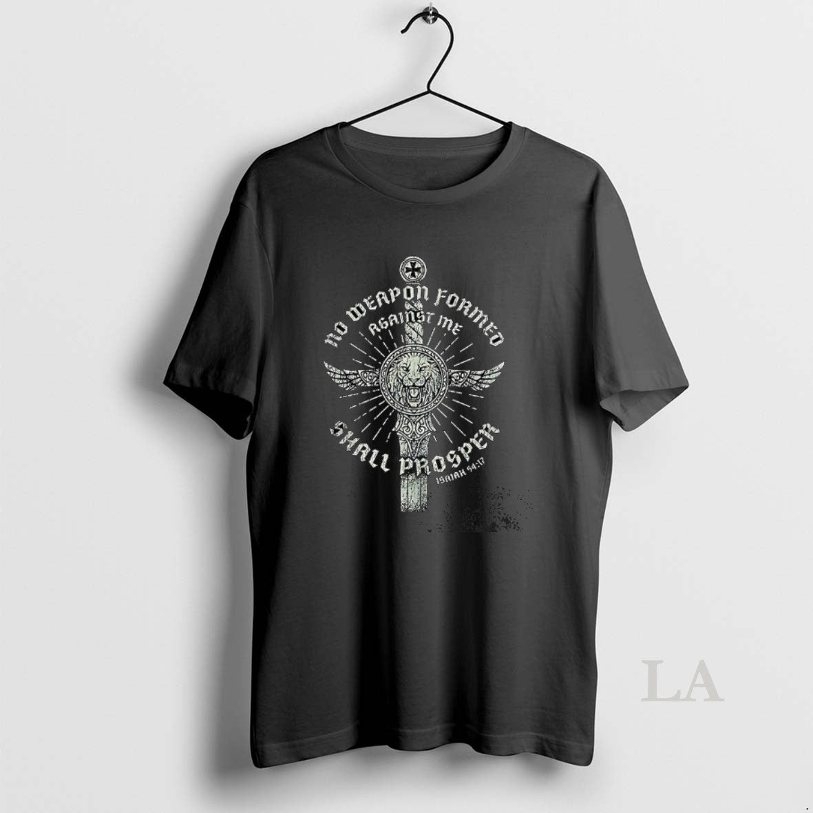 Original No Weapon Formed Shall Prosper Sword Isaiah 54 17 Christian T-Shirts, Hoodie, Sweatshirt | CiraTrend.com