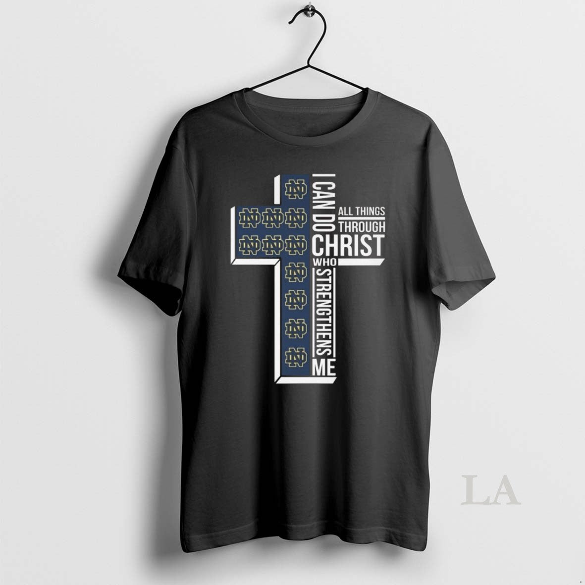 Original Notre Dame Fighting Irish I Can Do All Things Through Christ Who Strengthens Me T-Shirts, Hoodie, Sweatshirt
