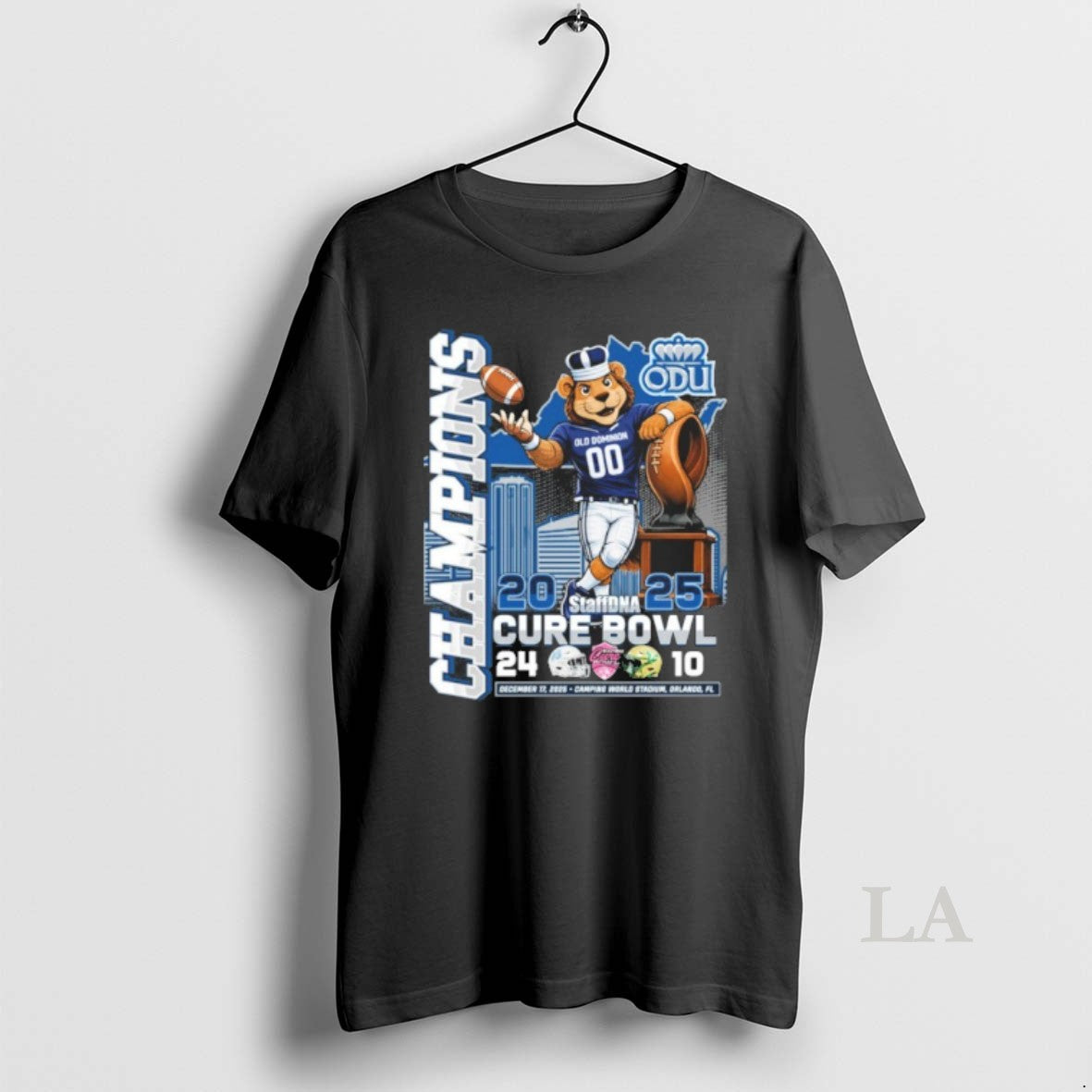 Original Odu Monarchs Mascot 2025 Cure Bowl Champions Score T-Shirts, Hoodie, Sweatshirt | CiraTrend.com