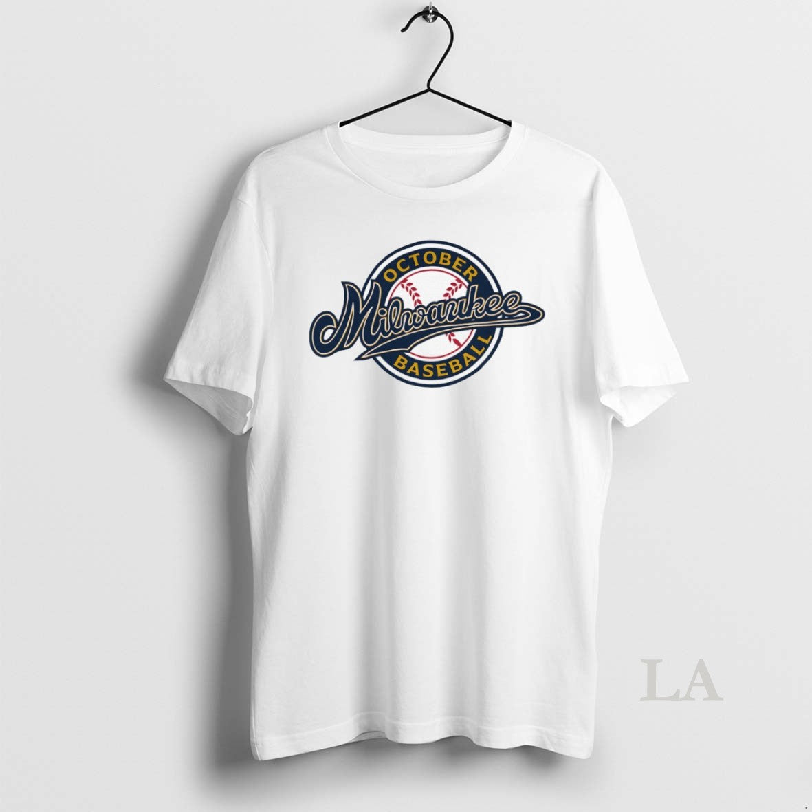 Original October Baseball Milwaukee Brewers 2025 Logo