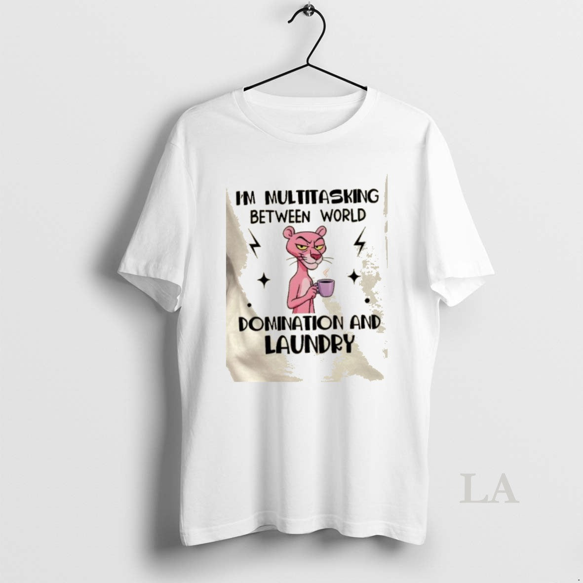 Original Pink Panther Im Multitasking Between World Domination And Laundry T-Shirts, Hoodie, Sweatshirt | CiraTrend.com
