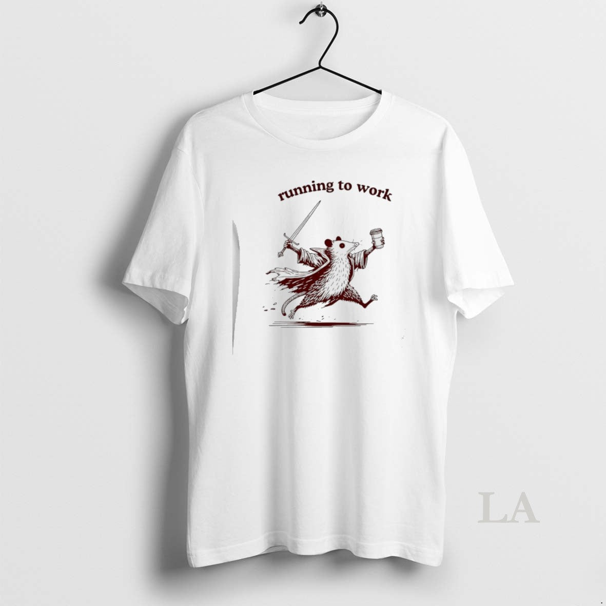 Original Possum Running To Work Funny T-Shirts, Hoodie, Sweatshirt | CiraTrend.com