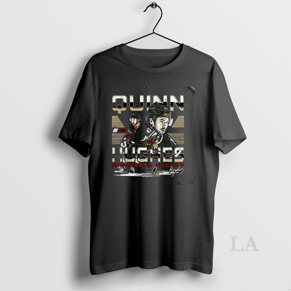 Original Quinn Hughes Minnesota Wild Nhl Number 43 Dual Signature T-Shirts, Hoodie, Sweatshirt | CiraTrend.com