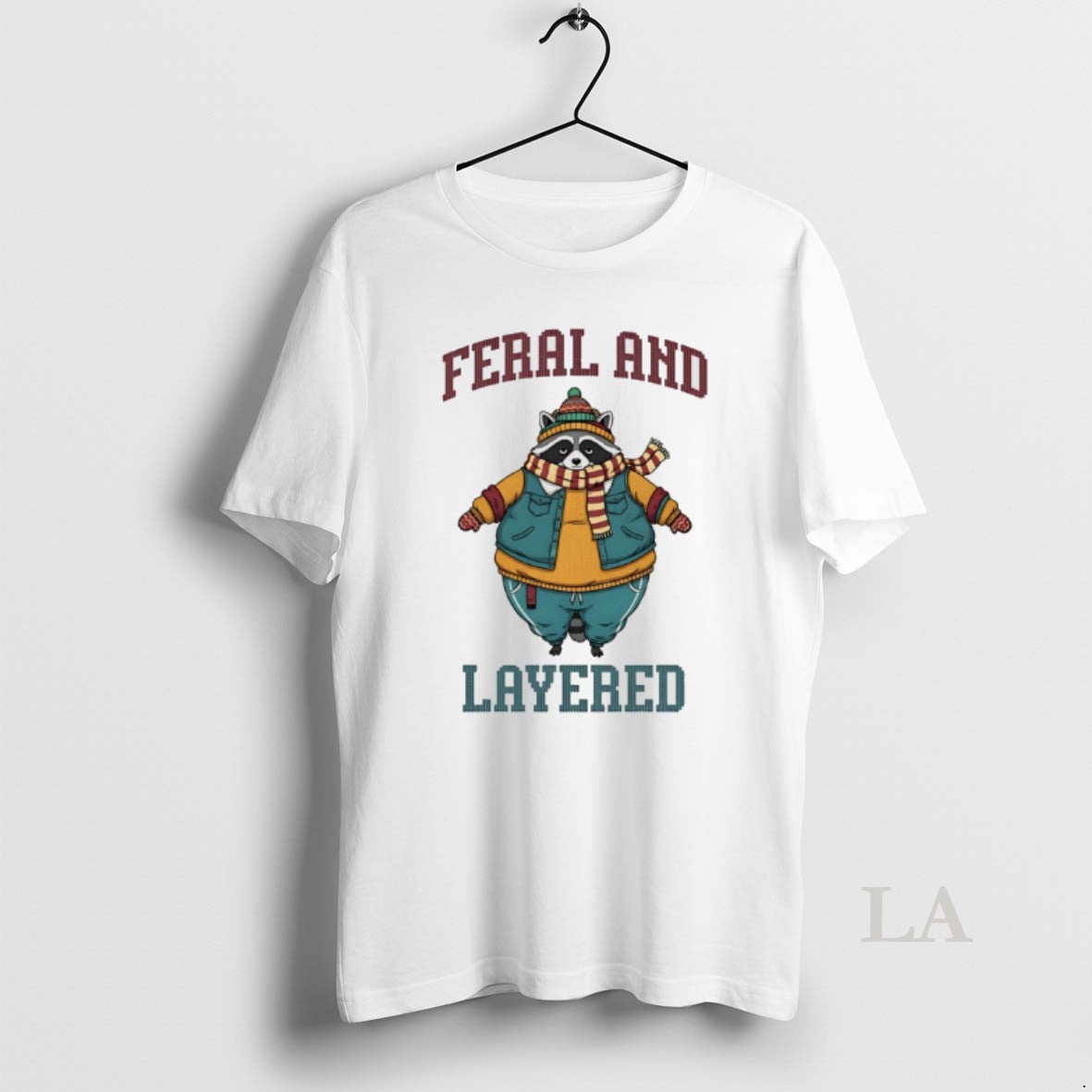 Original Raccoon Feral And Layered T-Shirts, Hoodie, Sweatshirt | CiraTrend.com