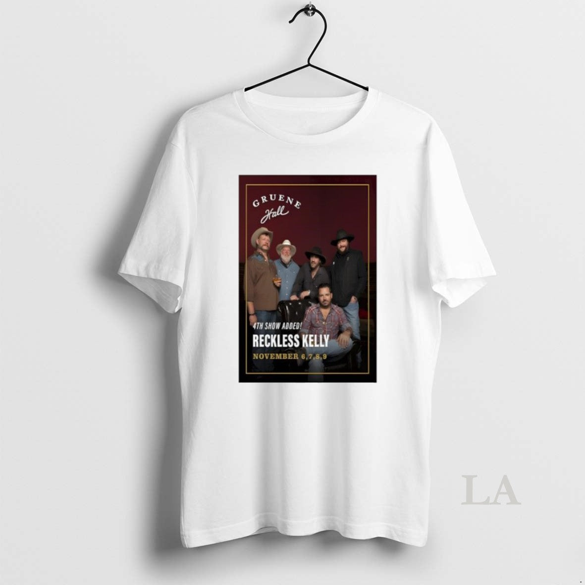Original Reckless Kelly November 6th 9th 2025 Gruene Hall Gruene Texas 4th Show Added