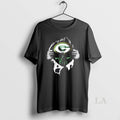 Original Ripped From The Chest Skull Deep Green Bay Packers Till The Grave T-Shirts, Hoodie, Sweatshirt | CiraTrend.com