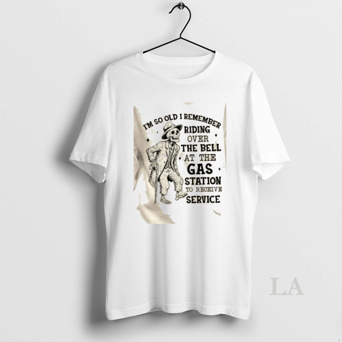 Original Skeleton Im So Old I Remember Riding Over The Bell At The Gas Station T-Shirts, Hoodie, Sweatshirt | CiraTrend.com