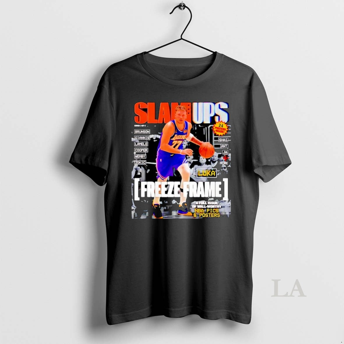 Original Slamups Luka Doncic La Lakers Magazine Graphic T-Shirts, Hoodie, Sweatshirt | CiraTrend.com