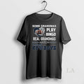 Original Some Grandmas Play Bingo Real Grandmas Watch Dallas Cowboys Diamond Heart 2025 Long Sleve