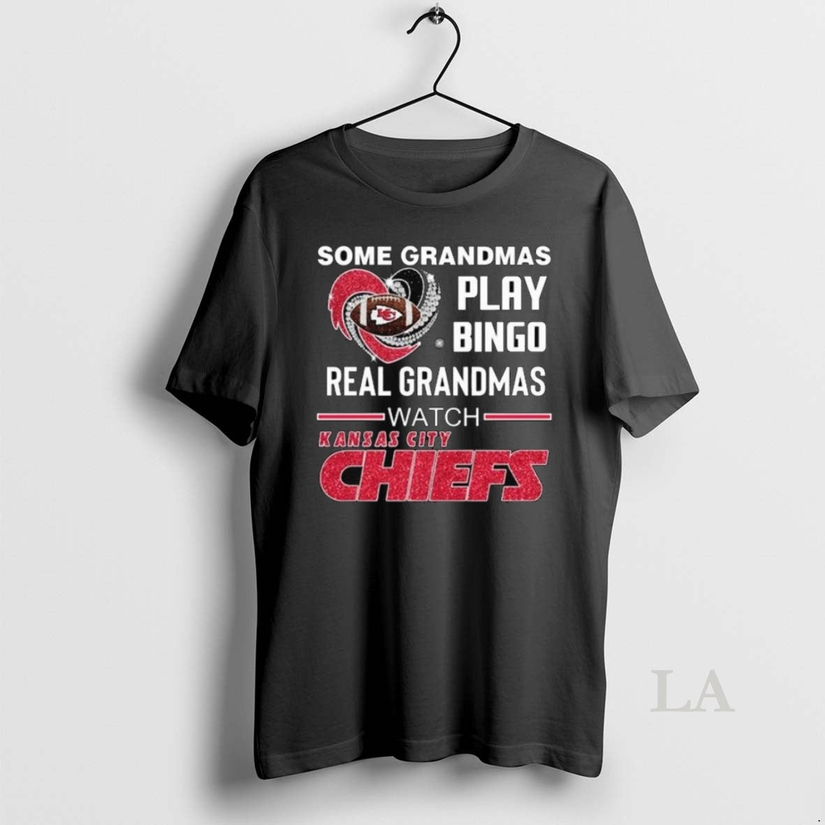 Original Some Grandmas Play Bingo Real Grandmas Watch Kansas City Chiefs Diamond Heart 2025 Long