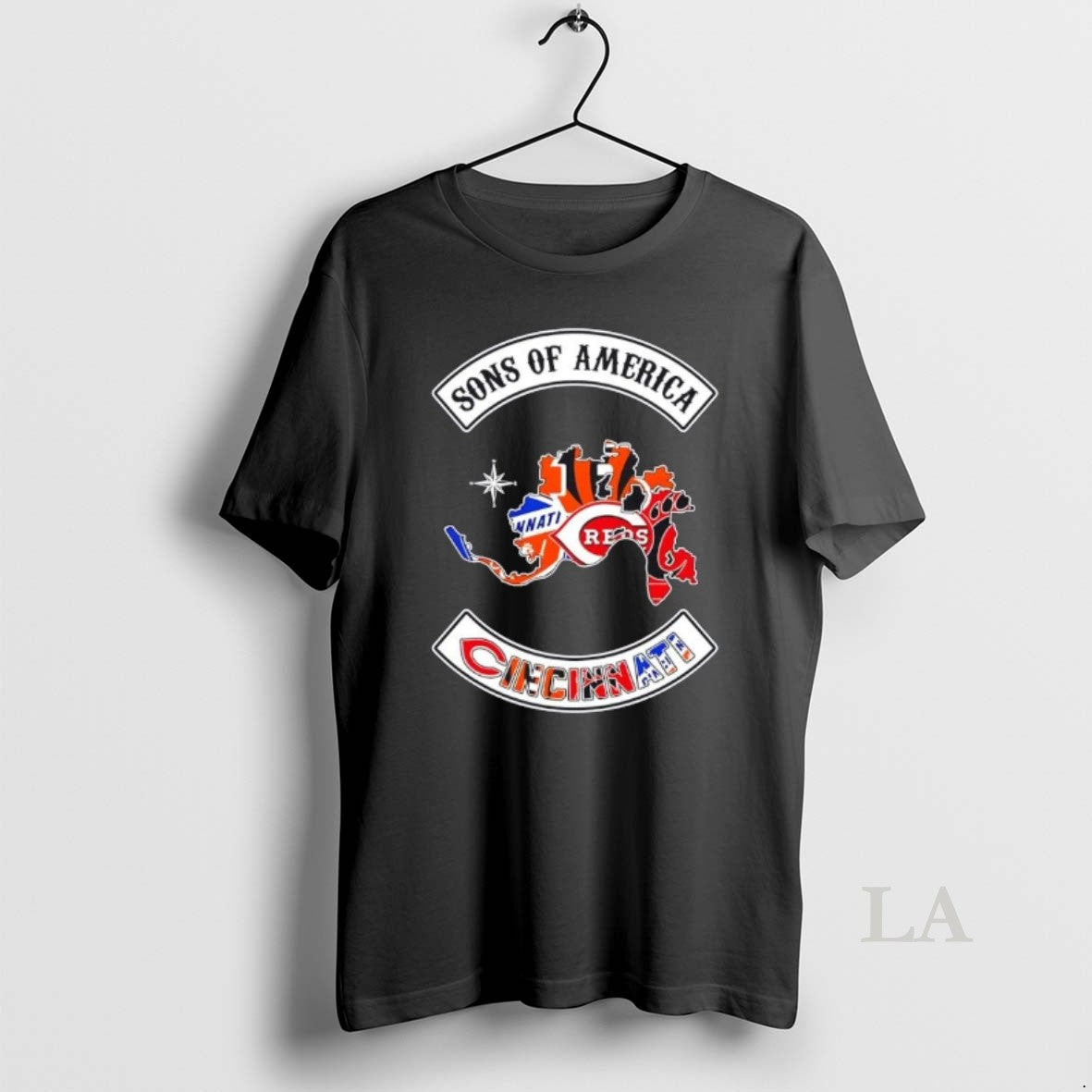 Original Son Of America Cincinnati Map Sports Logos Combine T-Shirts, Hoodie, Sweatshirt | CiraTrend.com