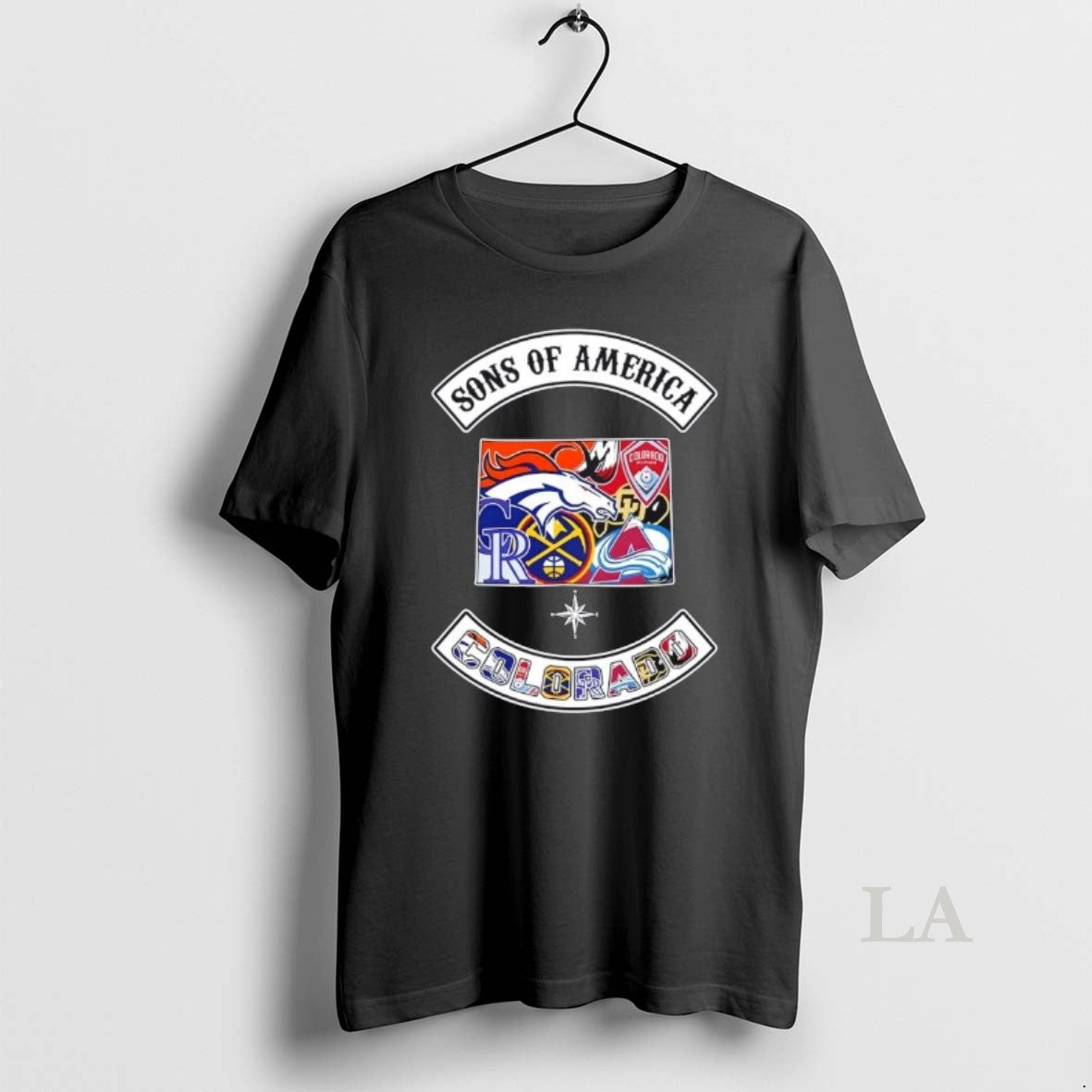 Original Son Of America Colorado Map Sports Logos Combine T-Shirts, Hoodie, Sweatshirt | CiraTrend.com