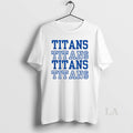 Original Stacked Text Volleyball Team Titans Titans