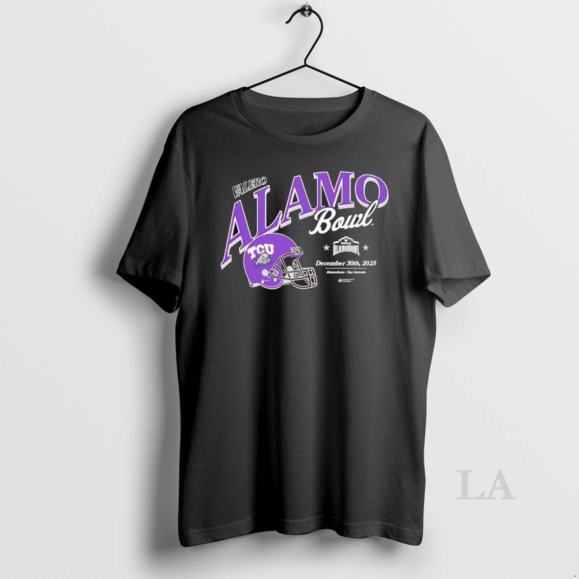 Original Tcu Horned Frogs 2025 Valero Alamo Bowl Helmet Chriast T-Shirts, Hoodie, Sweatshirt | CiraTrend.com