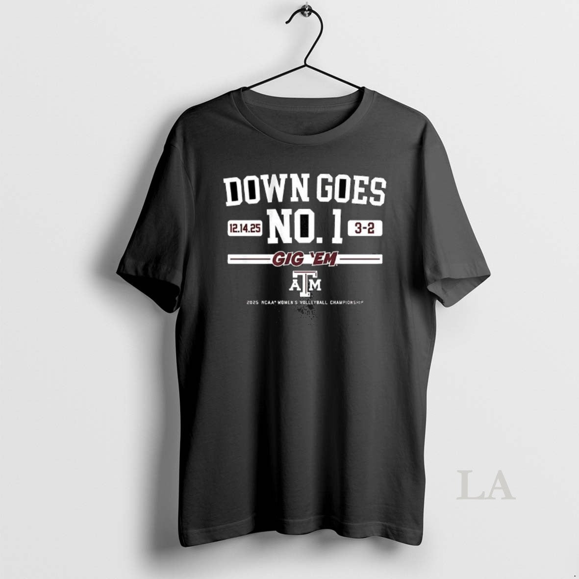 Original Texas Am Volleyball Down Goes No 1 Gig Em 2025 Ncaa Championship T-Shirts, Hoodie, Sweatshirt | CiraTrend.com