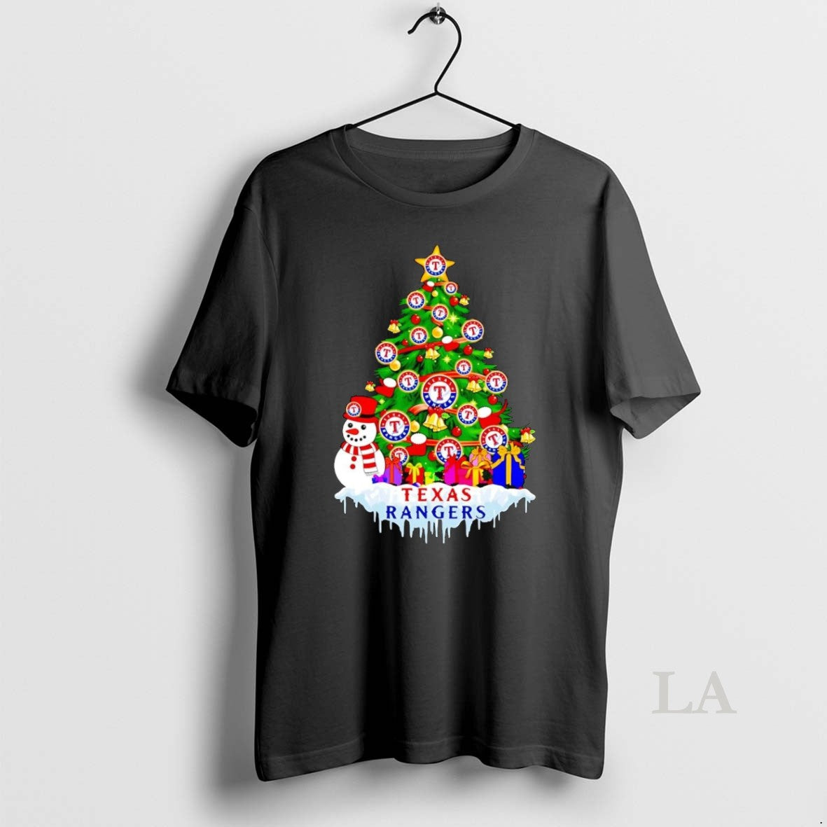 Original Texas Rangers Christmas Tree