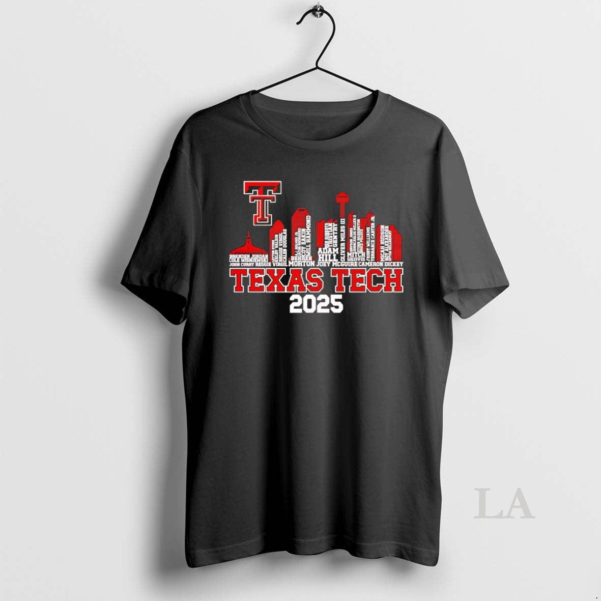 Original Texas Tech Red Raiders 2025 City Skyline Players Names Chriast T-Shirts, Hoodie, Sweatshirt | CiraTrend.com