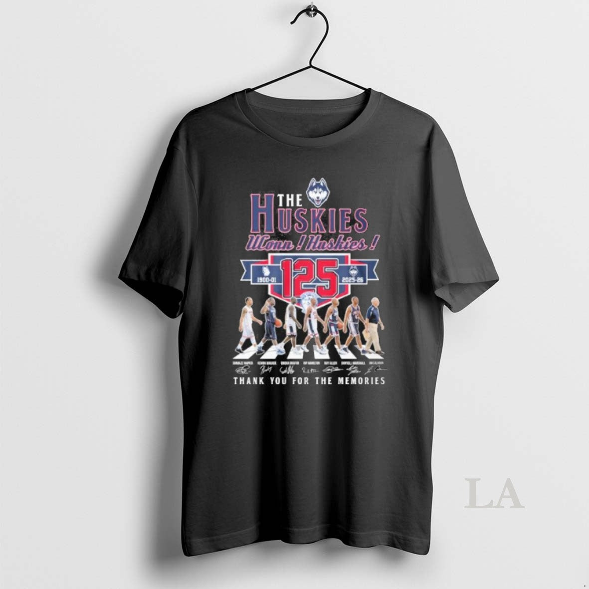 Original The Uconn Huskies Mens Basketball Abbey Road 125th Anniversary 1901 2026 T-Shirts, Hoodie, Sweatshirt