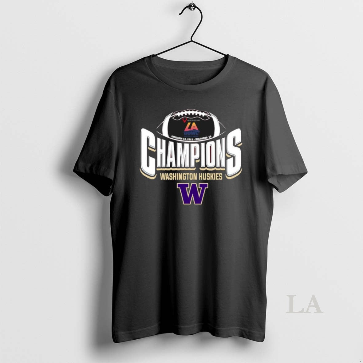 Original University Of Washington Football 2025 Bucked Up La Bowl Hosted By Gronk Champions T-Shirts, Hoodie, Sweatshirt