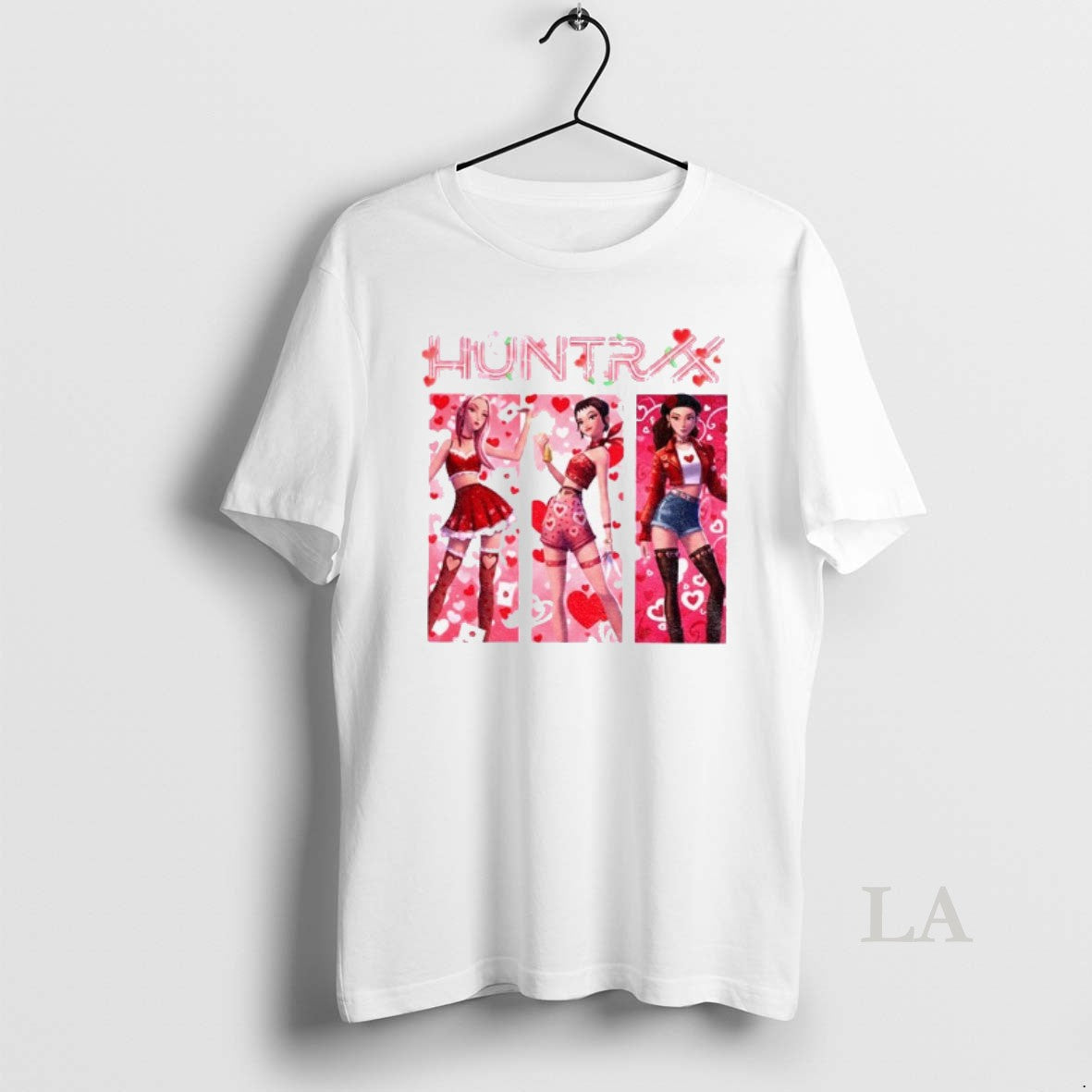 Original Valentine Demon Hunters Huntrix Kpop Anime Girl T-Shirts, Hoodie, Sweatshirt | CiraTrend.com