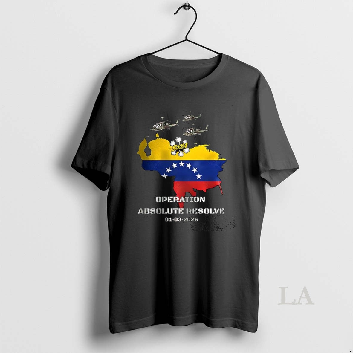 Original Venezuela 2026 Operation Absolute Resolve Map T-Shirts, Hoodie, Sweatshirt | CiraTrend.com