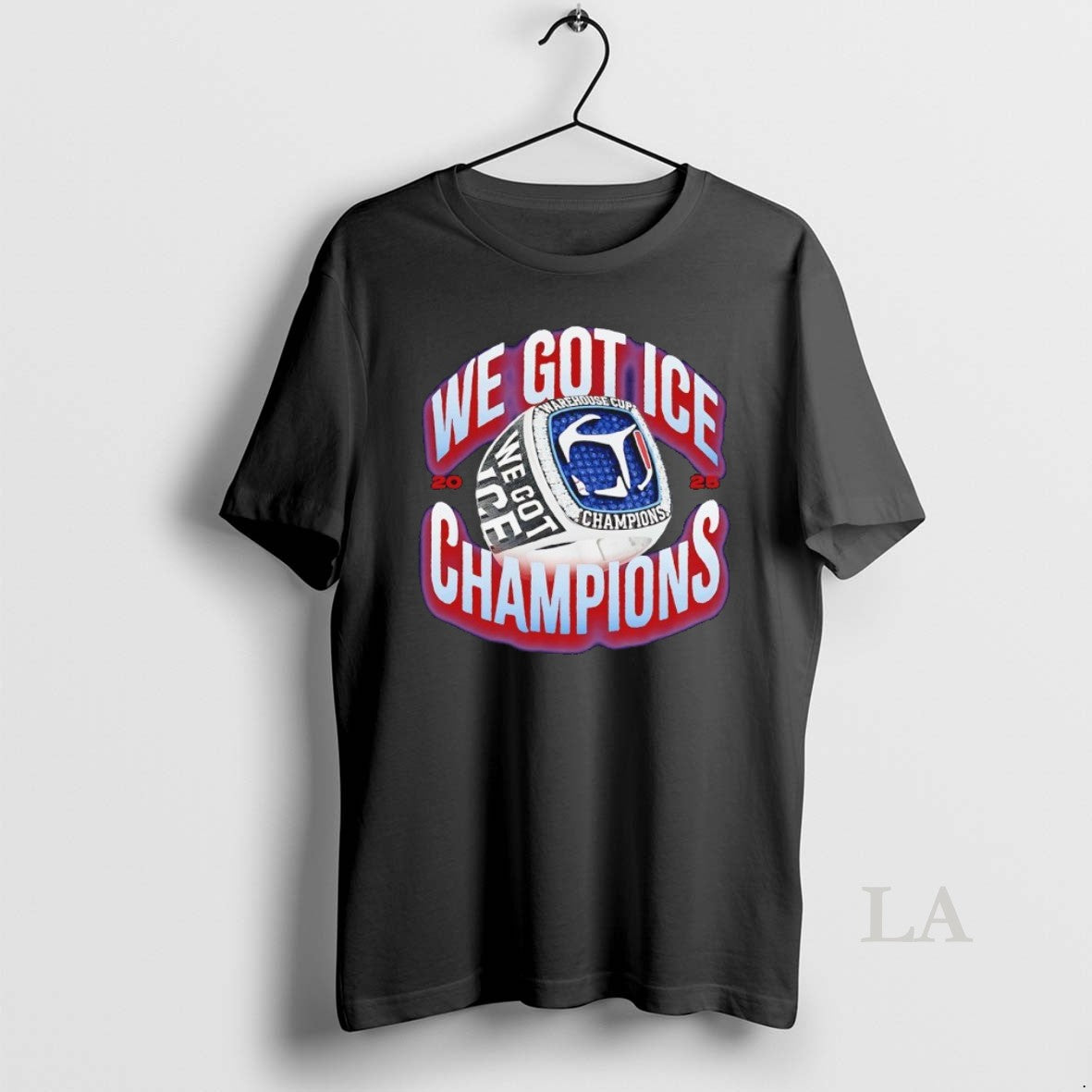 Original We Got Ice Champions Warehouse Cup Rings 2025 T-Shirts, Hoodie, Sweatshirt | CiraTrend.com