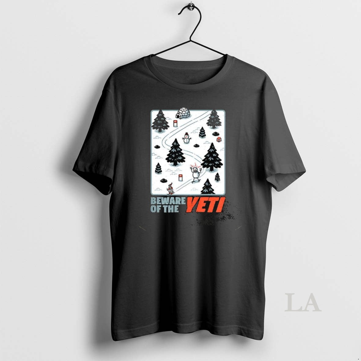 Original Winter Skiing Game Beware Of The Yeti T-Shirts, Hoodie, Sweatshirt | CiraTrend.com
