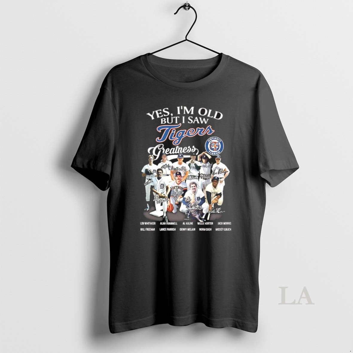 Original Yes Im Old But I Saw Detroit Tigers Greatness 2025 Signature Vintage