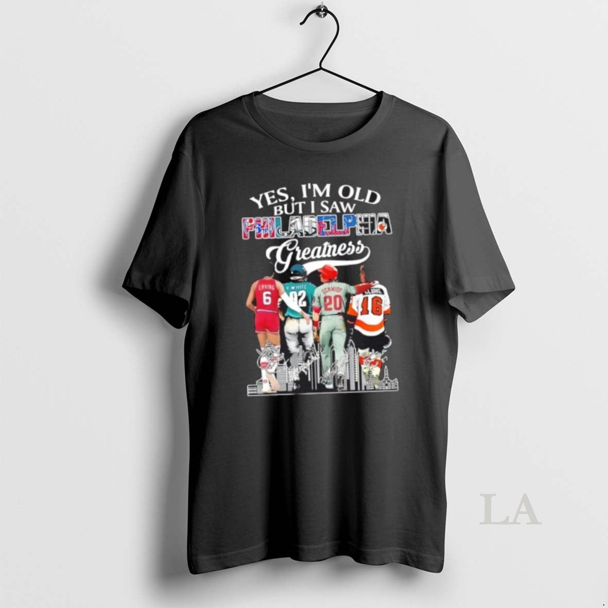 Original Yes Im Old But I Saw Philadelphia Sports Greatness Legends Skyline T-Shirts, Hoodie, Sweatshirt | CiraTrend.com