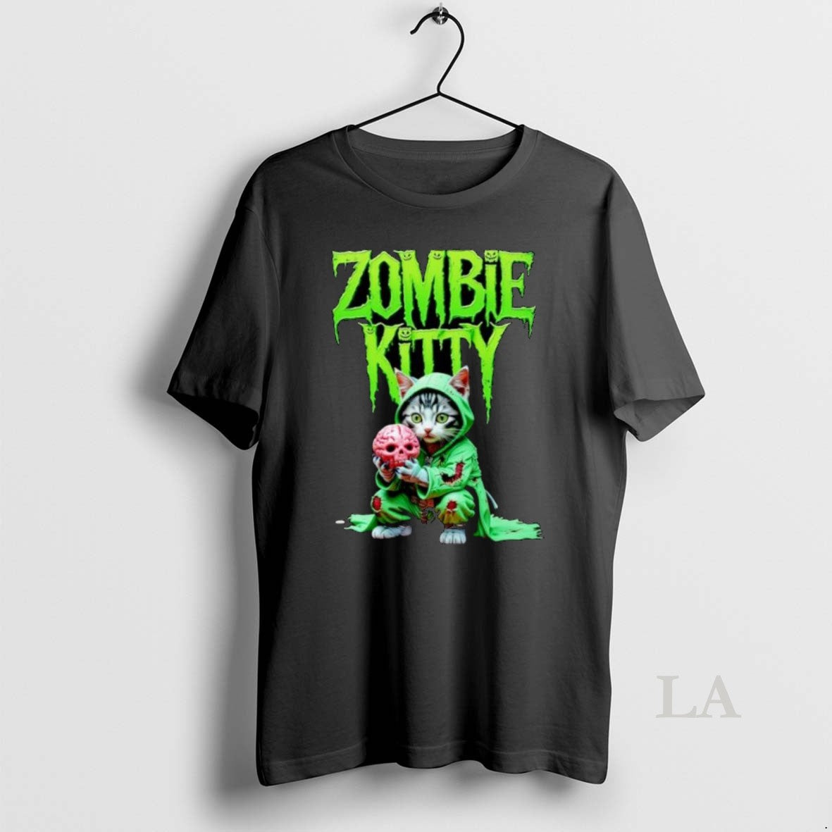 Original Zombie Kitty Halloween Meme Ornaments