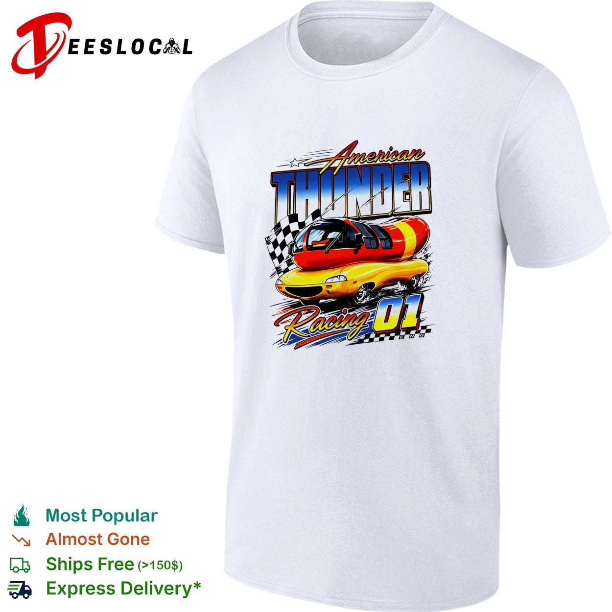 Oscar Mayer American Thunder Racing 01 vintage shirt