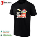 Oscar the Grouch raising arms hot trash summer shirt
