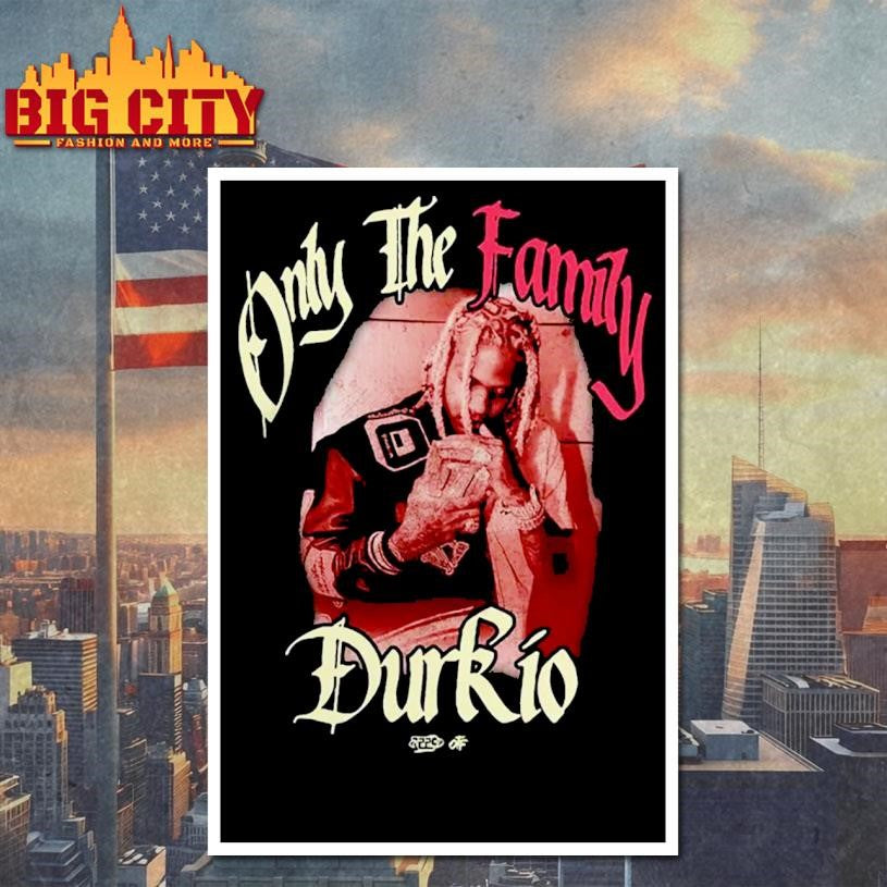 Otf Gear Lil Durk Official Merch Only The Family Duurkio Shirt
