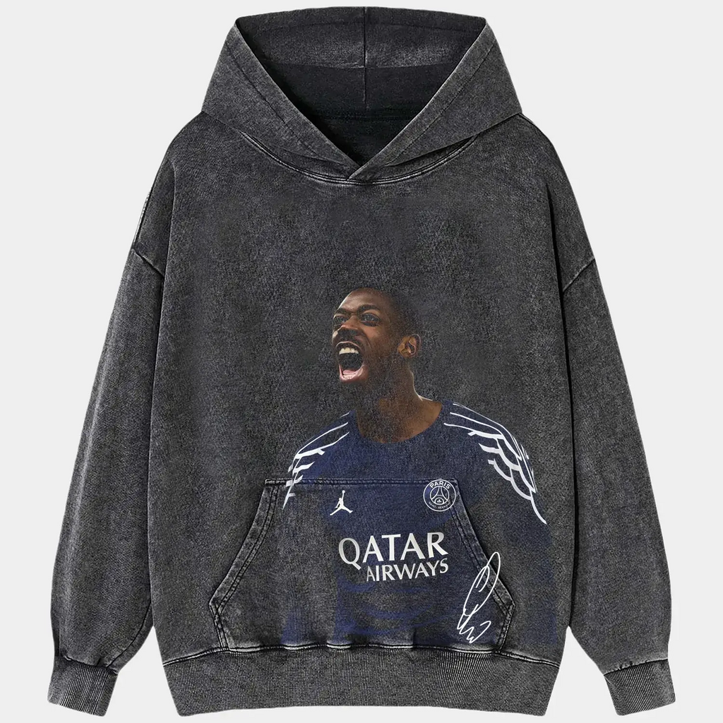 Ousmane DembÃ©lÃ© V1 TEE Hoodie, Sweatshirt | CiraTrend.com (Image 2)
