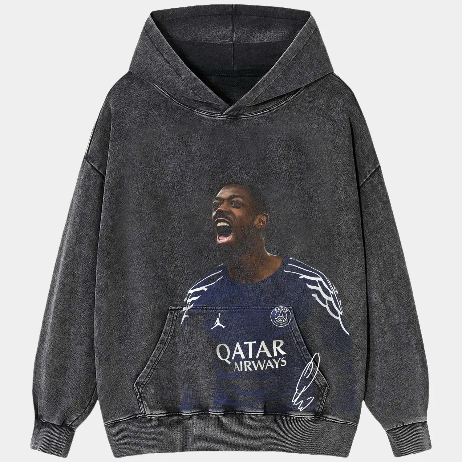 Ousmane DembÃ©lÃ© V1 TEE Hoodie, Sweatshirt | CiraTrend.com (Image 2)