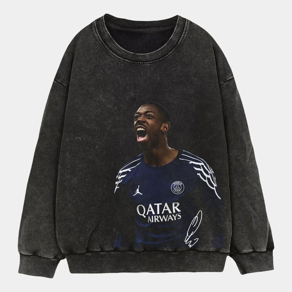 Ousmane DembÃ©lÃ© V1 TEE Hoodie, Sweatshirt | CiraTrend.com (Image 4)
