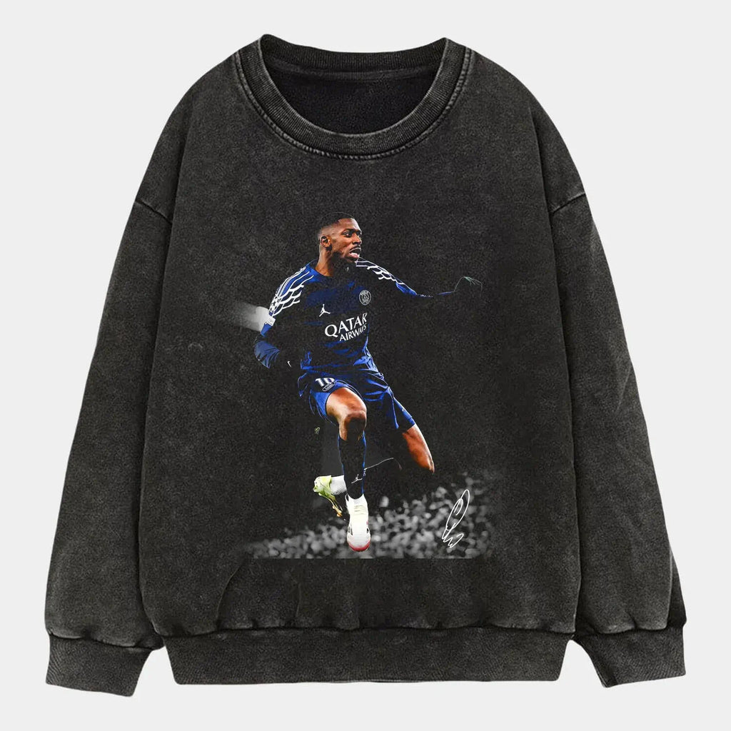 Ousmane DembÃ©lÃ© V2 TEE Hoodie, Sweatshirt | CiraTrend.com (Image 4)