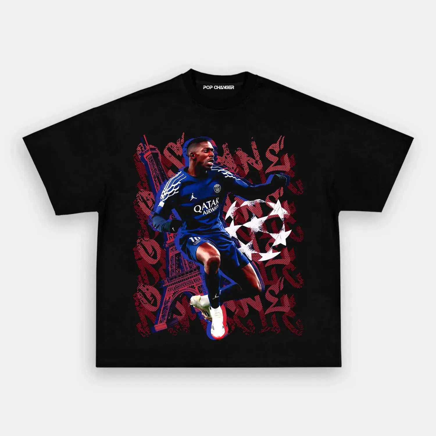 Ousmane DembÃ©lÃ© V5 TEE Hoodie, Sweatshirt | CiraTrend.com (Image 5)