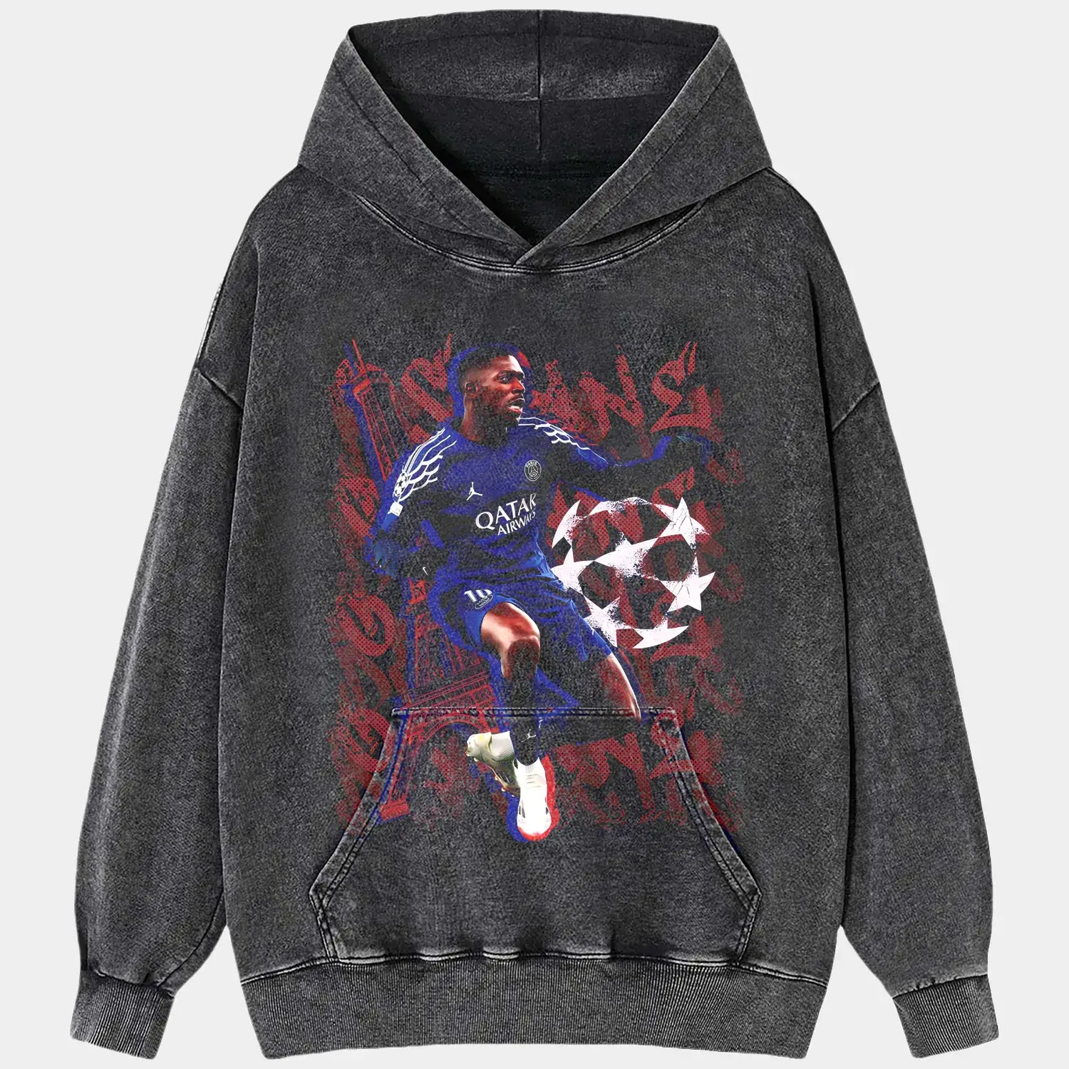 Ousmane DembÃ©lÃ© V5 TEE Hoodie, Sweatshirt | CiraTrend.com (Image 2)