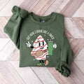 Out Here Lookin Like A Snack Sweatshirt, Christmas Tree Cake Sweater, Winter Christmas Crewneck, Xmas Holiday Sweater,...
