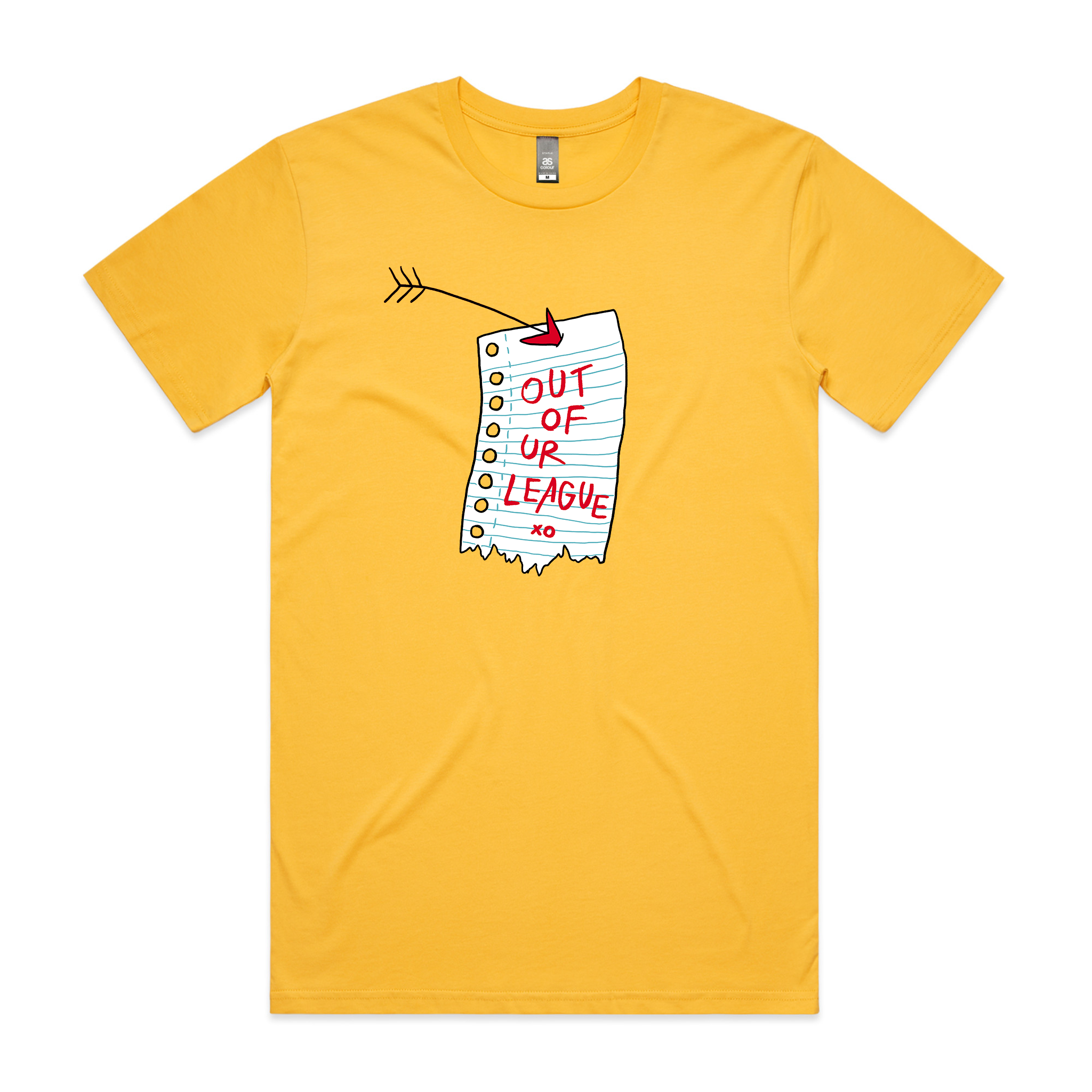 Out Of Ur League Tee Hoodie, Sweatshirt | CiraTrend.com (Image 1)