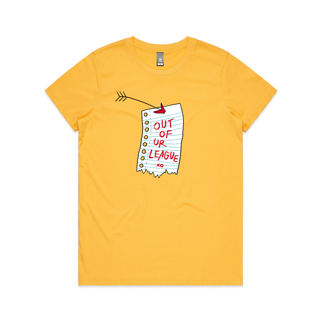 Out Of Ur League Tee Hoodie, Sweatshirt | CiraTrend.com (Image 4)