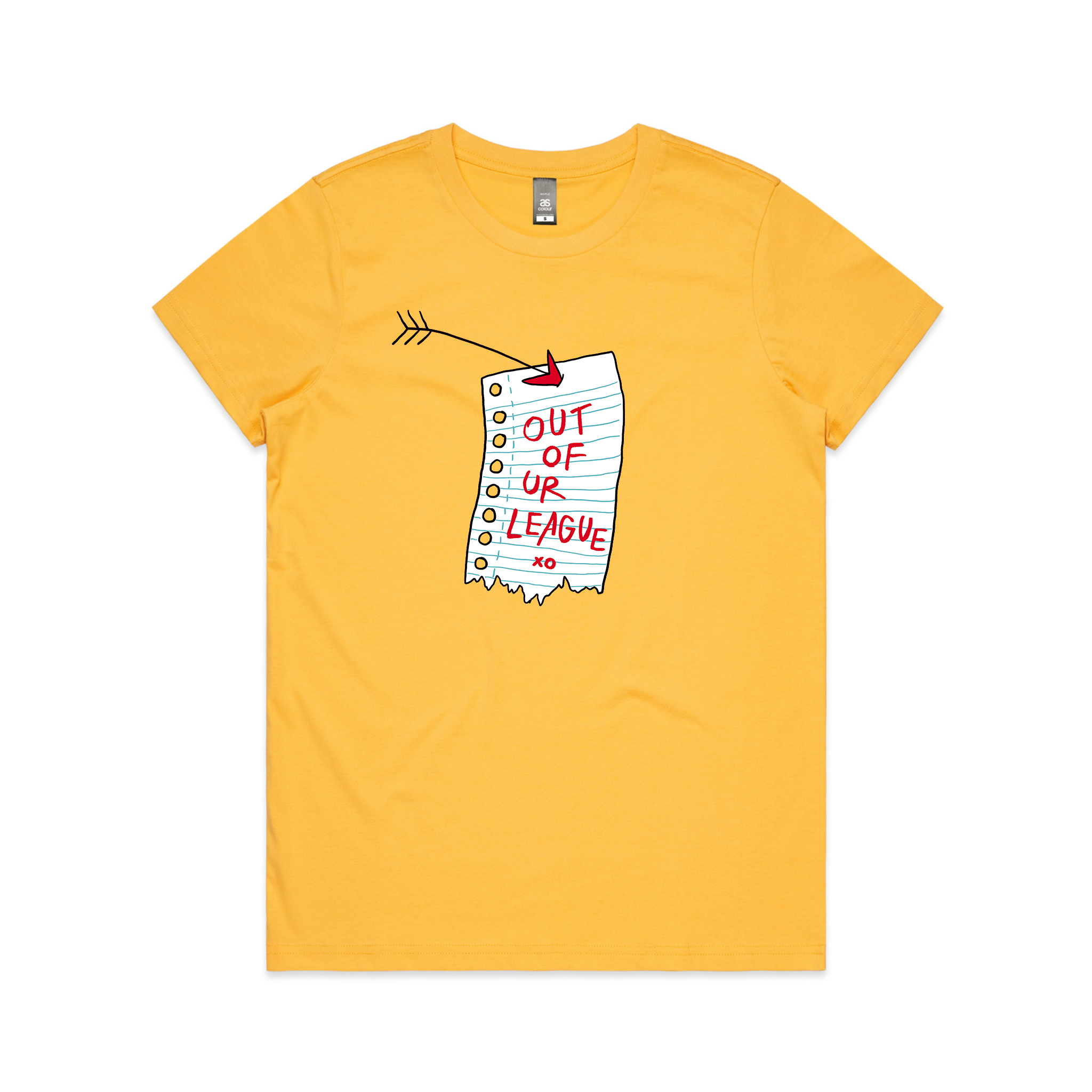 Out Of Ur League Tee Hoodie, Sweatshirt | CiraTrend.com (Image 4)