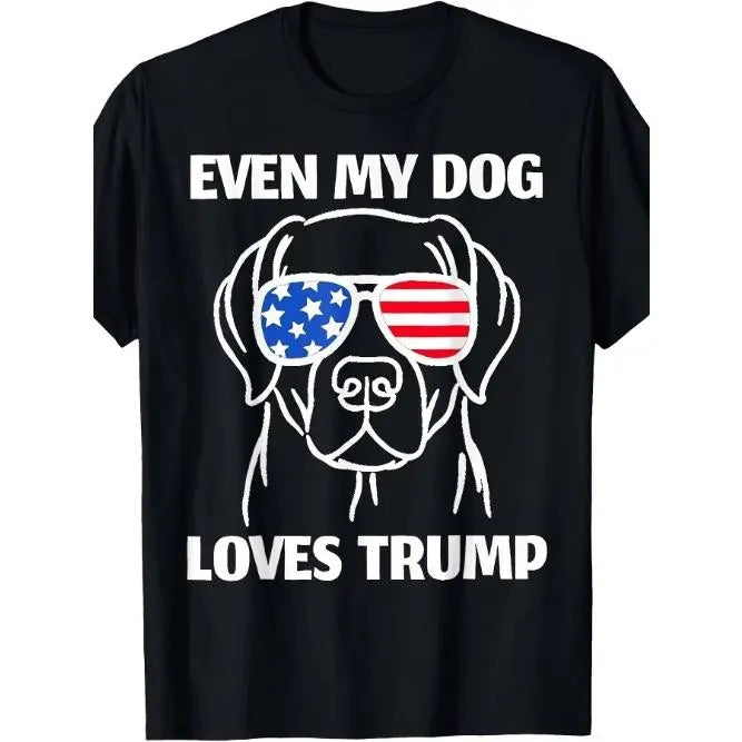 Outdoor men's clothing Quality materials Even my dog loves Trump T-shirt everything high quality Made in USA Hoodie,...