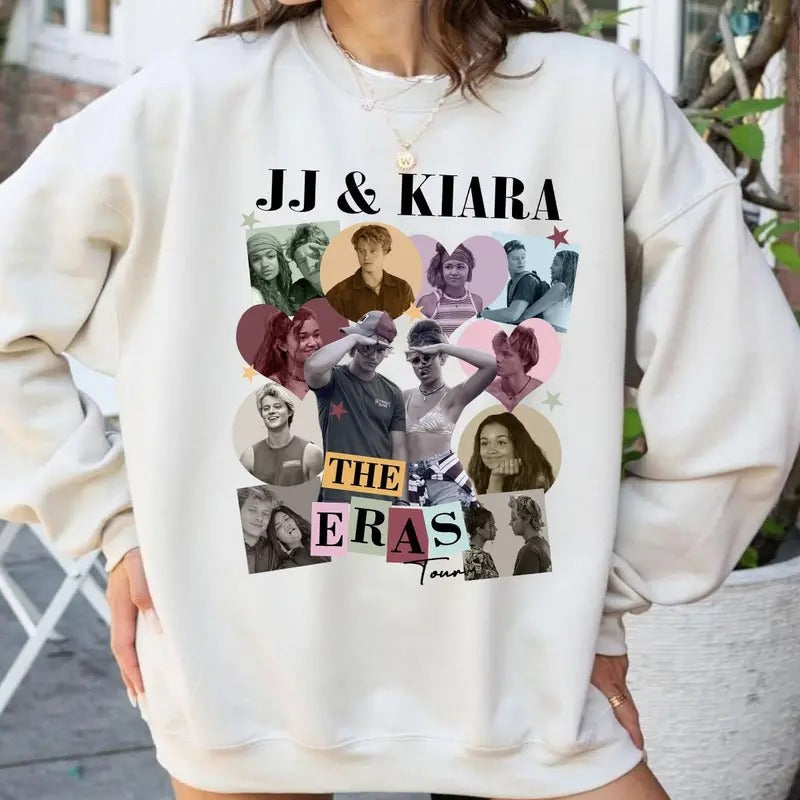Outer Banks Jj X Kiara Jiara Couple The Eras Tour Shirt Hoodie, Sweatshirt | CiraTrend.com