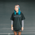 LKC Minimal Oversized Tee Hoodie, Sweatshirt | CiraTrend.com (Image 1)