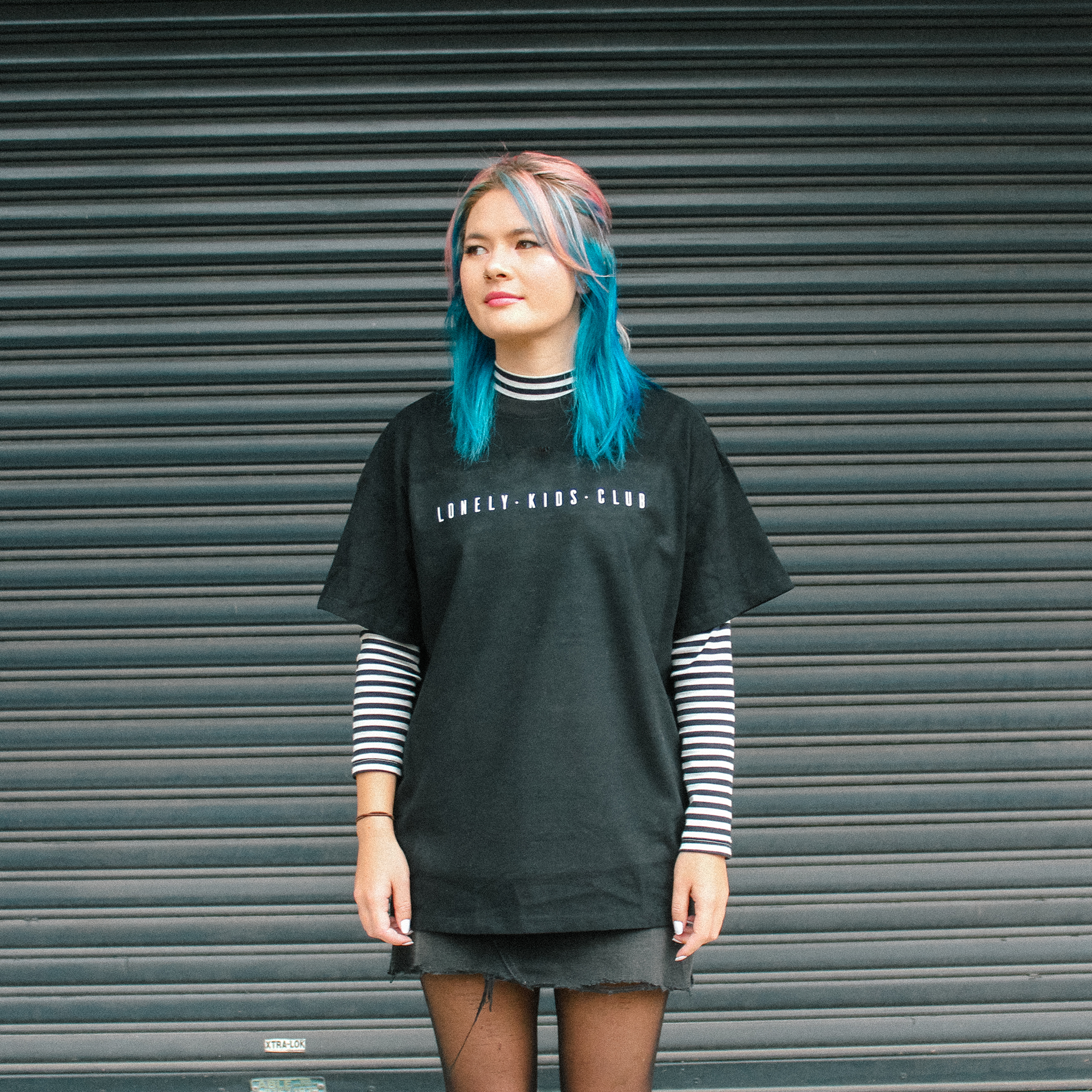 LKC Minimal Oversized Tee Hoodie, Sweatshirt | CiraTrend.com (Image 1)