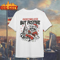 Overstimulated but festive Funny Raccoon vs Santa claus hat shirt