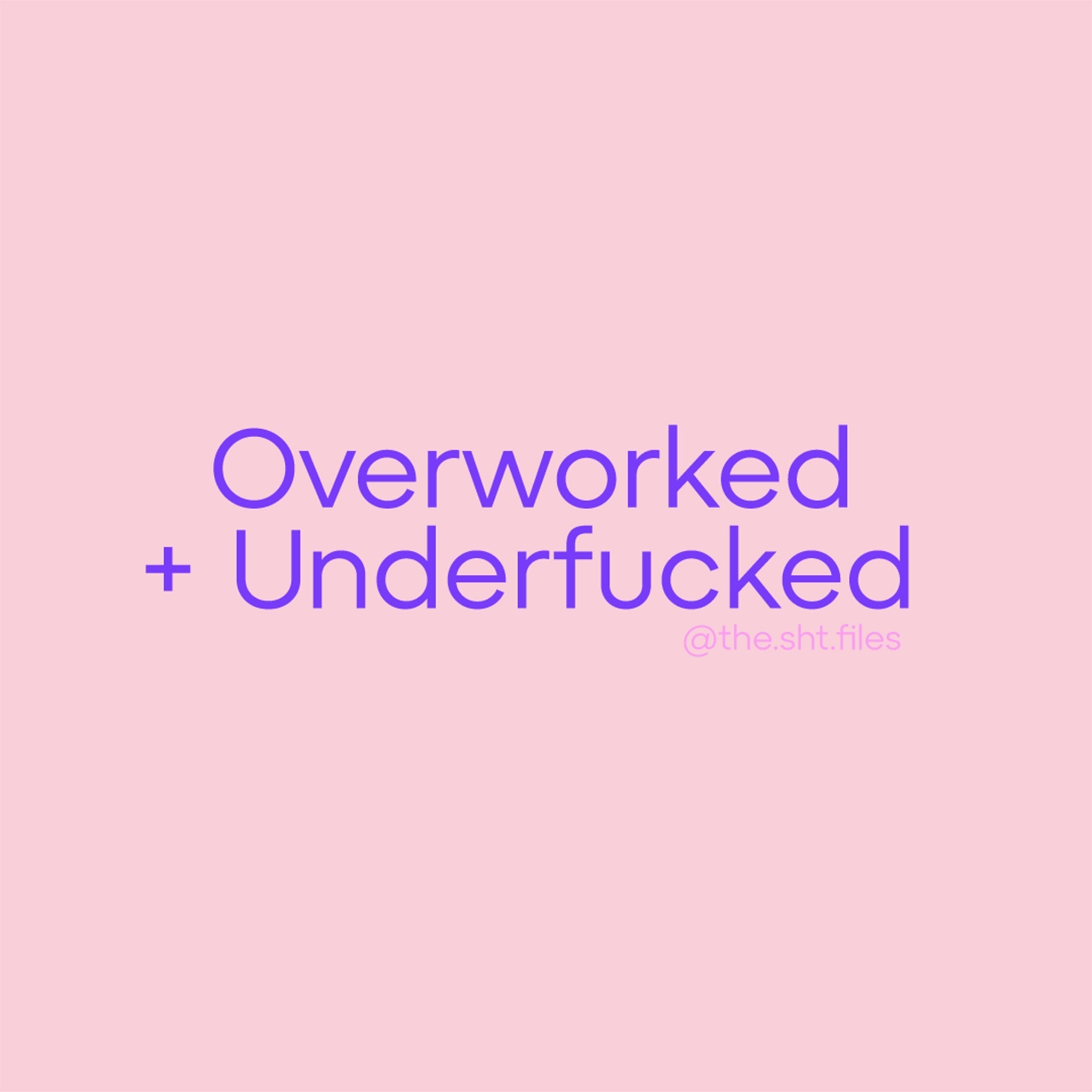 Overworked Tee Hoodie, Sweatshirt | CiraTrend.com (Image 2)
