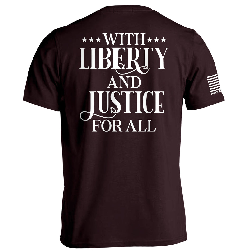 With Liberty And Justice For All T-Shirts, Hoodie, Sweatshirt | CiraTrend.com (Image 3)